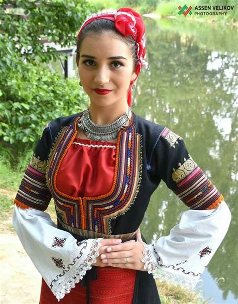 ⭐bulgarian Folklore⭐ Traditional Outfits Bulgarian Women Bulgarian