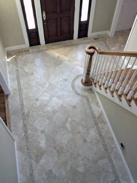 Equally welcoming is the bright yellow door in hannah banana by benjamin moore. Top 50 Best Entryway Tile Ideas - Foyer Designs