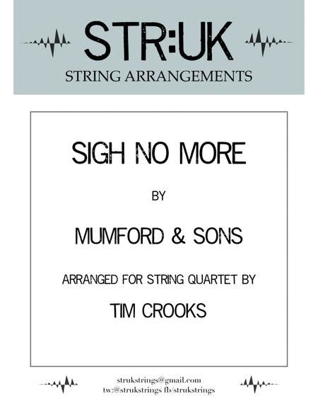 Sigh No More By Mumford And Sons Digital Sheet Music For Score And