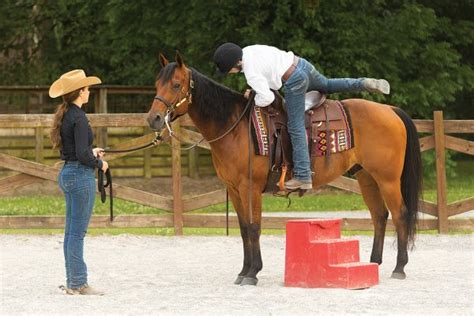How To Mount And Dismount Your Horse Young Rider Magazine