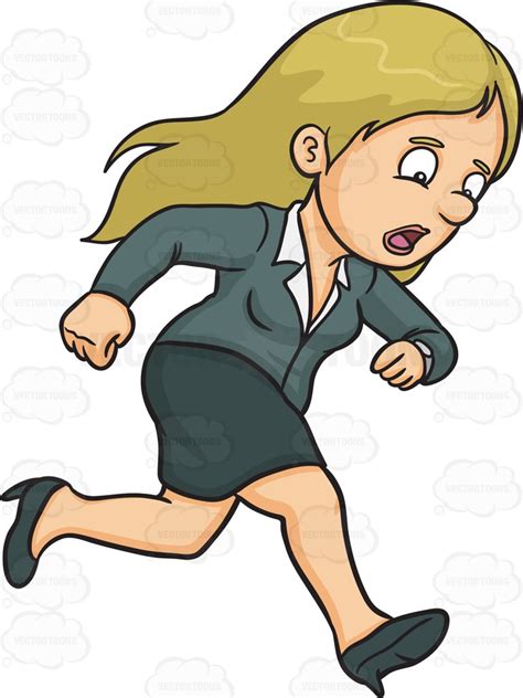 Woman Running Late Clipart 10 Free Cliparts Download Images On