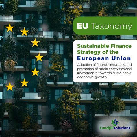 Eu Taxonomy Sustainable Finance Strategy Landfillsolutions