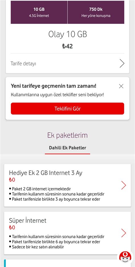 Vodafone Faturasiz G Zl Tar Fe Ve Paketler S Rekl