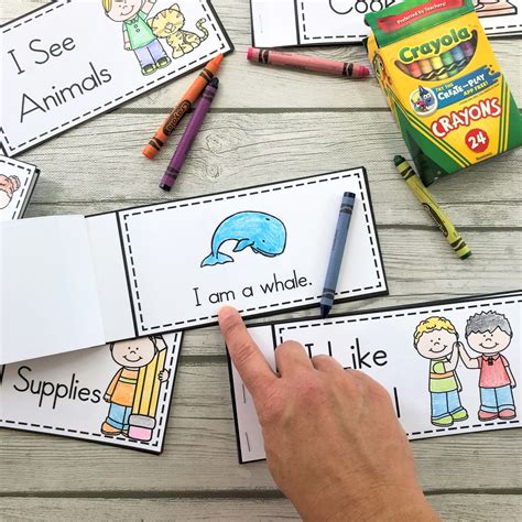 Sight Word Books Printable Web Printable Sight Word Booklets For The