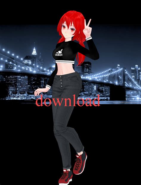 Mmd Tda Teto Kasane Casual~ By Alesyakawiii On Deviantart