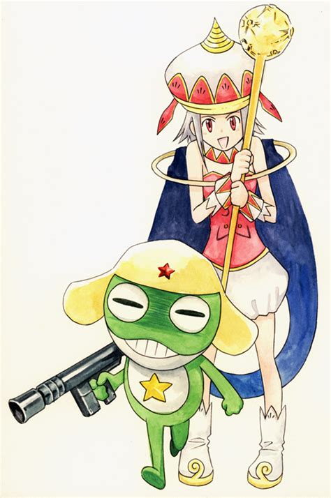 Keroro And Angol Mois Keroro Gunsou Drawn By Agahari Danbooru