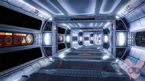 Space Corridor By Owen C On Deviantart