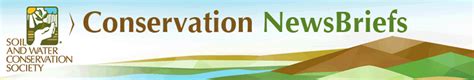 Conservation News Briefs Soil And Water Conservation Society