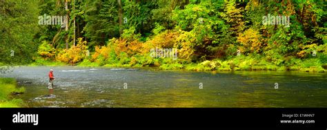 Umqua River Oregon Steelhead Fishing Hi Res Stock Photography And