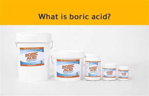 Boric Acid Uses Dangers