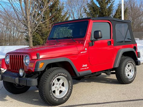 Used 2004 Jeep® Wrangler Sport Automobile In Big Bend Wi 4130n