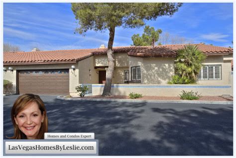 Top Real Estate Agent In Las Vegas Leslie Hoke Lists Henderson Nv Townhome