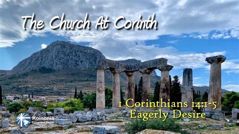 The Corinthian Church Youtube