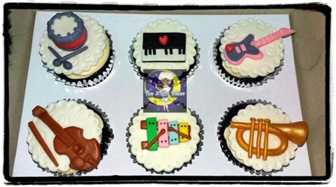 Musical Instruments Cupcake Topper Cupcake Cakes Cupcake Toppers