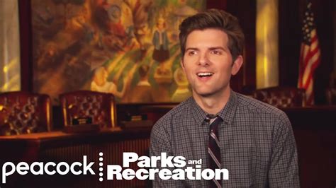 parks and recreation adam scott on the farewell season interview youtube
