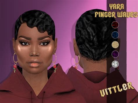 Sims 4 Finger Waves Cc