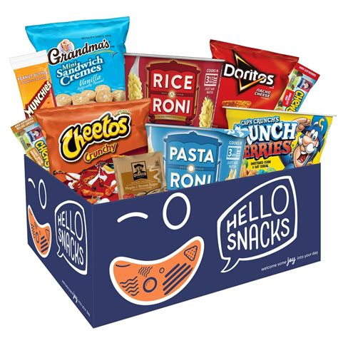 Hello Snacks Variety T Box With 30 Snacks