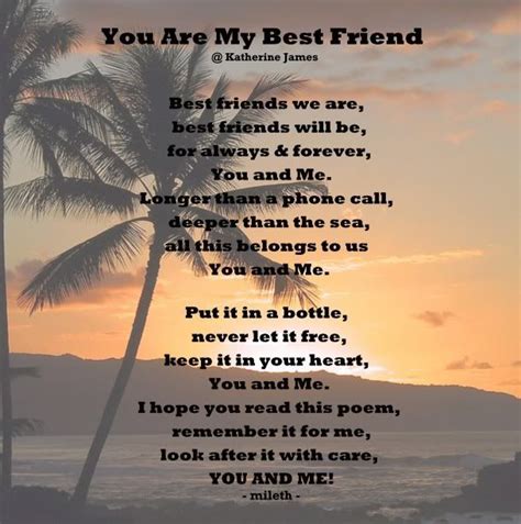 Best Friend Friendship Poems For Her Christy Ann Martine Lover And