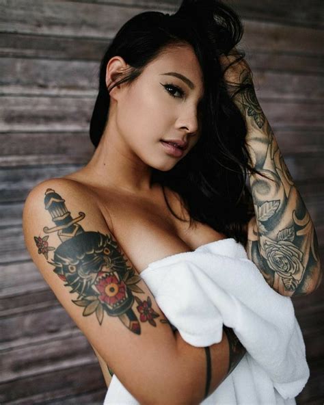 Asian Tattoos Girl Tattoos Tattoos For Women Tattooed Women Asian