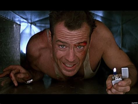 John Mcclane Zippo Lighter Die Hard Bruce Willis Action Movie 24x32
