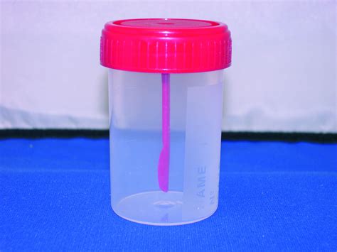 Vet Direct Sterile Container With Spoon Screw Cap 60ml 62 X 44 Mm