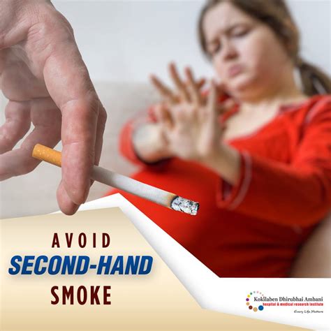 avoid second hand smoke health tips from kokilaben hospital