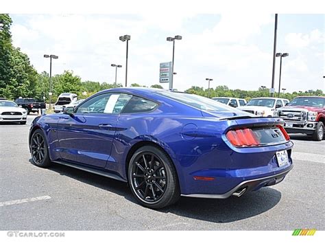 2016 Deep Impact Blue Metallic Ford Mustang Gt Premium Coupe 113296156