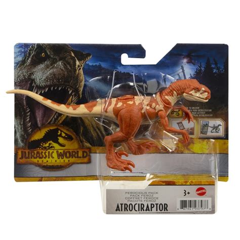 Atrociraptor Pacote Feroz Jurassic World Mattel Hdx18 Gwc9 Noy Brinquedos