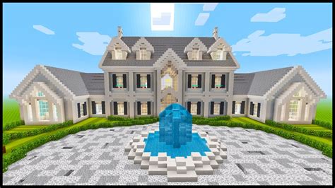 Minecraft How To Build A Mansion Part Youtube