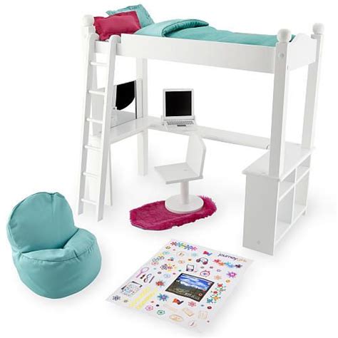 Journey Girls Wood Bed And Desk Combo Wood Beds Toys And Toys R Us