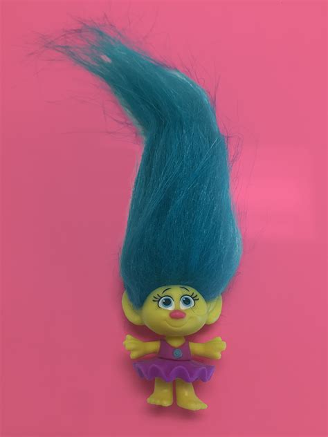 Dreamworks Trolls Mandy Blue Hair Poppy Pink Hair Mini Troll Figure Set Ubicaciondepersonas