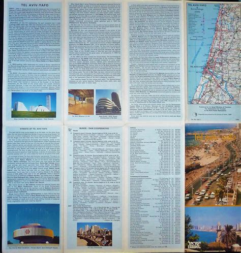 Interactive and easy to use with directions, details, search, zoom, pan and print. Map of Tel Aviv - Yafo