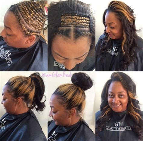 Versatile Sew In Braid Pattern With Leave Out Darceyharlen