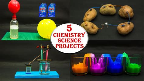 5 Chemistry Science Projects Youtube