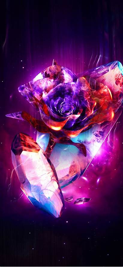4k Abstract Rose Wallpapers Cave Purple