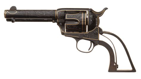 Engravedinlaid 1st Gen Colt Saa Revolver Rock Island Auction
