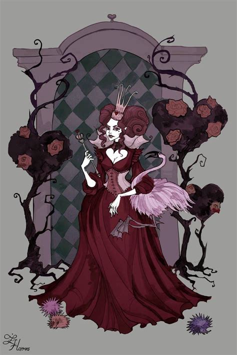 The Queen Of Hearts By Irenhorrors On