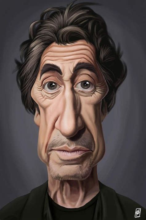 Al Pacino I Canvas Art By Rob Snow Icanvas Celebrity Caricatures