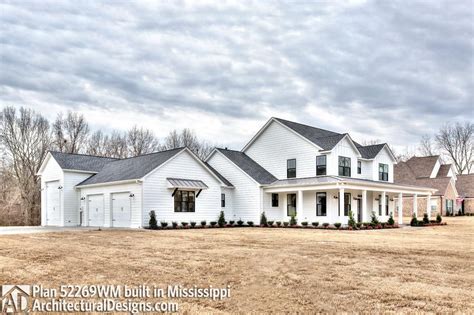 Farmhouse Plan 52269WM Comes To Life In Mississippi Photo 004 RV Bay