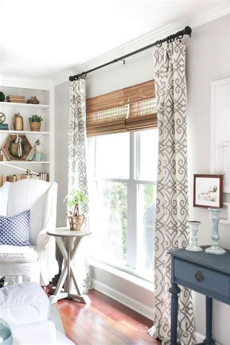 90 Awesome Modern Farmhouse Curtains For Living Room Decorating Ideas