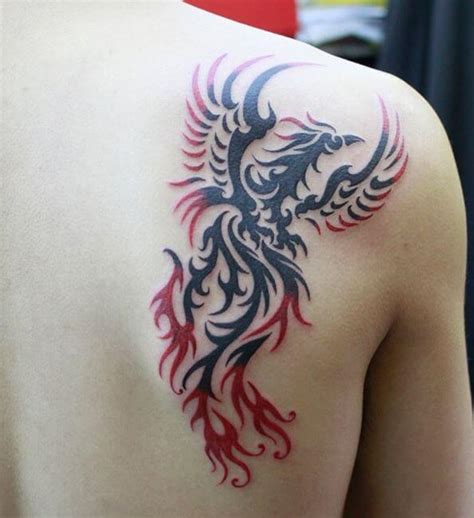 50 Best Phoenix Tattoos For Guys 2019 With Meaning