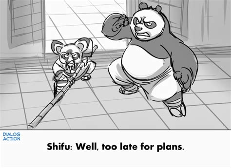 Joonki Park S Storyboard Portfolio Kung Fu Panda Story Test