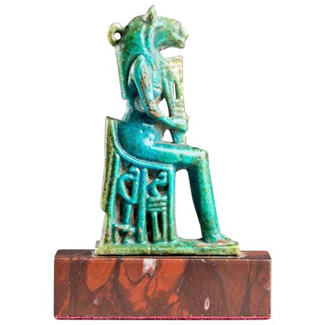 Sekhmet Faience Amulet Egypt Late Period Bc For Sale At
