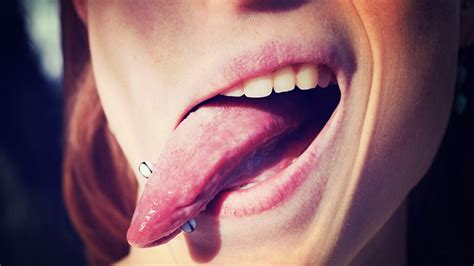 Tongue Piercing Healing Stages Day By Day Aftercare Infection Vlr Eng Br