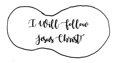 Footprints Follow Jesus Coloring Page Coloring Pages