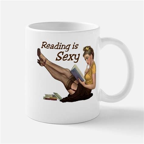 Reading Is Sexy Coffee Mugs Reading Is Sexy Travel Mugs Cafepress