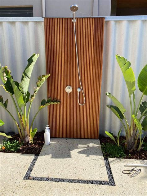 30 Outdoor Shower Ideas For Backyard To Diy This Summer Artofit