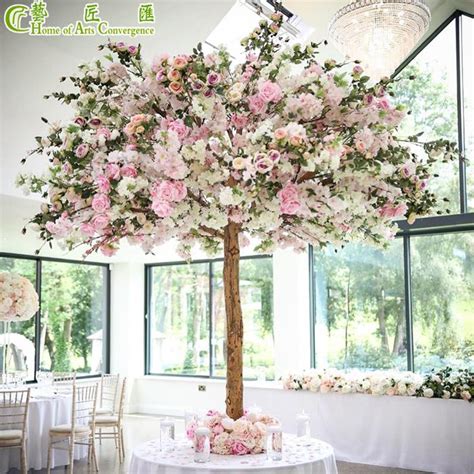 China Artificial Floral Trees Wedding Centerpieces Decorations