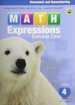 Remind pupils to join letters, demonstrate how to write r and s, slant your letters, use the line. Math Expressions, Common Core, Grade 4, Volume 1, Homework and Remembering | Bookshare