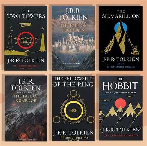 Lord Of The Rings Book In Order A Guide To Jrr Tolkeins Middle